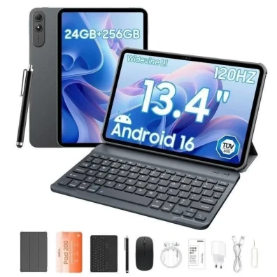 Tablet Oscal Pad 200 Gris 6GB/256GB - Set Versão