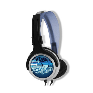 Auriculares B-Move Eighty Series Arrows Azul + Micrófono