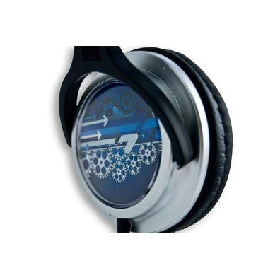 Auriculares B-Move Eighty Series Arrows Azul + Micrófono
