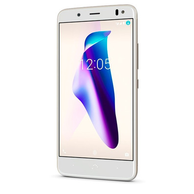 Bq Aquaris V 64gb 4gb Branco Ouro