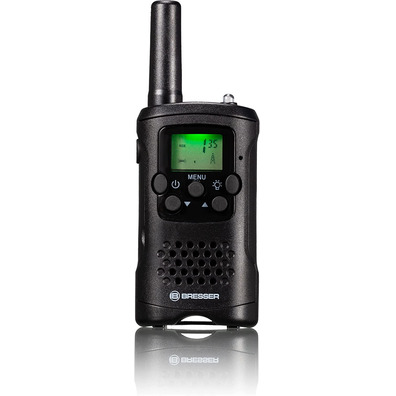 Bresser FM Juego de 2 Walkie-Talkies