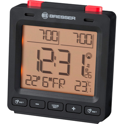 Bresser Reloj Despertador Meteorologista Mytime EAS