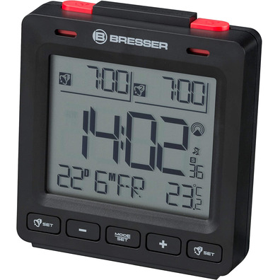 Bresser Reloj Despertador Meteorologista Mytime EAS