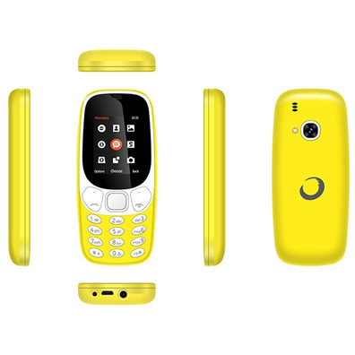 Brimton btm4 Senior móvel Dual Sim Amarelo