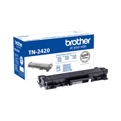 Cartucho Tóner Negro Brother TN2420 - Alta Qualidade e Desempenho