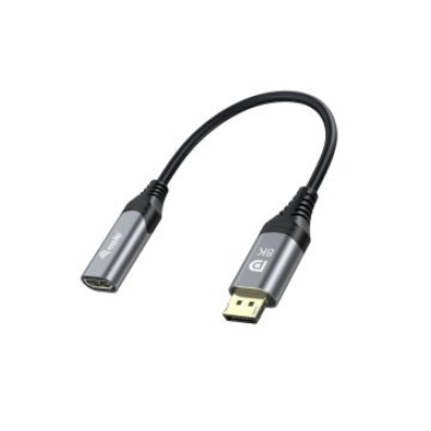 Cabo Adaptador DisplayPort 1.4 a HDMI Hembra 8K 0,15cm Equip