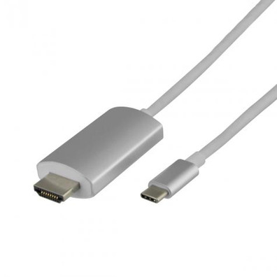 CABO, ADAPTADOR KSIX USB TIPO C - HDMI