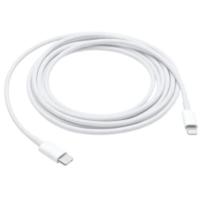 Cabo Apple Lightning a USB-C de 2m - Acesso de Carga e Sincronização para Dispositivos Apple