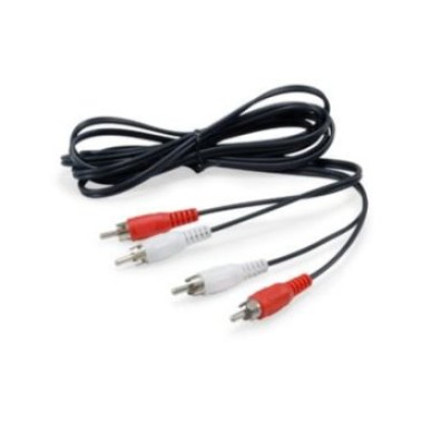 Cabo de Áudio Equip 2 RCA Macho a 2 RCA Macho 2.5m