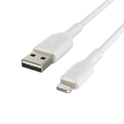 Cabo USB-A a Lightning Belkin Boost Charge 2m Branco