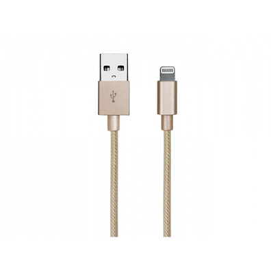 Dados Apple Lightning e cabo de carregamento - Gold Collection Ouro