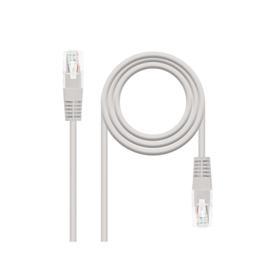 Cabo de Rede Cat6 UTP RJ45 0.25m - Gris | Nanocable