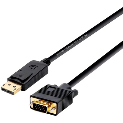 Cabo Displayport M a VGA M Aisens 2M