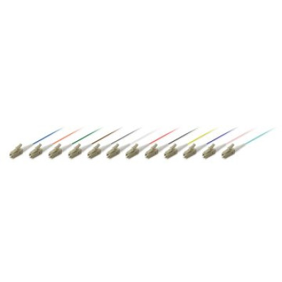 Cabo de Fibra Óptica OM3 LC a Pigtail 50/125u 2M - Pack 12 UDS
