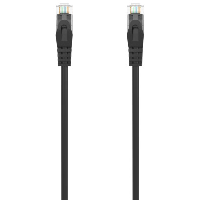 AISENS Cabo de Rede Cat.6A 500 Mhz UTP AWG24 Negro 2.0M RJ45 LSZH