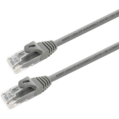 Cabo Vermelho RJ45 Aisens LSZH CAT6A 3M Gris