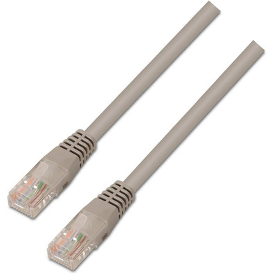 Cabo Vermelho RJ45 Aisens UTP CAT6 5M Gris