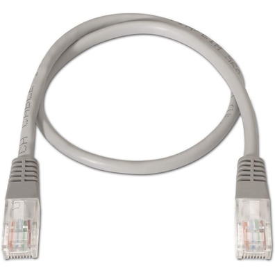 Cabo Vermelho RJ45 Aisens UTP CAT6 5M Gris