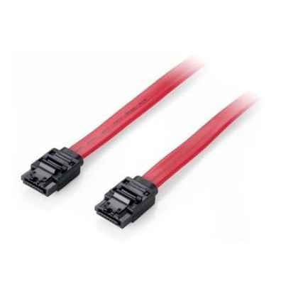Cabo Serial ATA III Equip 1M com Clip de Segurança - Marca Equip