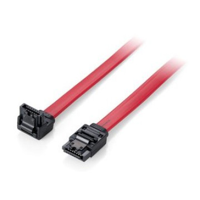 CABLE ACODADO EQUIP SERIAL ATA III 0.5M CON CLIP DE SEGURANÇA