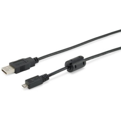 Cabo USB-A a MicroUSB 1.8m Equip com Ferrita - Modelo 128551