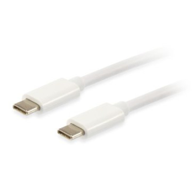 Cabo USB-C USB-C 2M EQUIP Platinium Branco