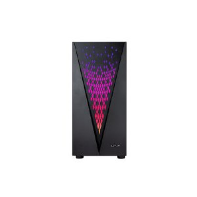 CAIXA ATX ABYSM DANUBE KOLPA BLACK 2x3.5" 2x2.5" GPU MAX 345mm