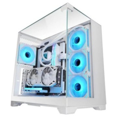 CAIXA GAMING MARS GAMING MCVISION BLANCO SEMITORRE CRISTAL TEMPLADO