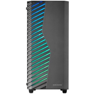 CAIXA ATX MARS GAMING MCVOLT com Janela de Cristal Templado e RGB - 327-267mm - 2x3.5 2x2.5