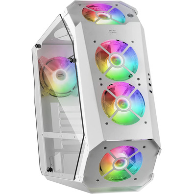 Caja ATX Semitorre Mars Gaming MC51 Blanco