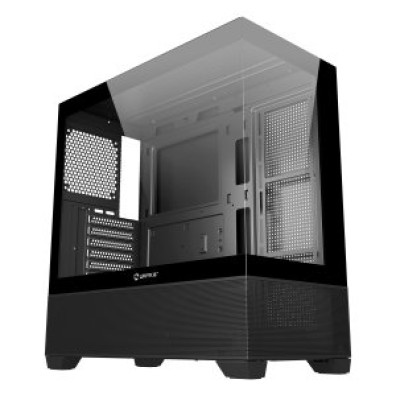 CAIXA ATX UNYKA REVELAT GAMING BLACK FRONTAL E LATERAL DE VIDRIO TEMPLADO
