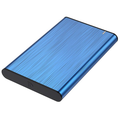 Caja Exterior 2,5 '' USB Tubo SATA Aisens Aluminio Azul ASE-2525BLU