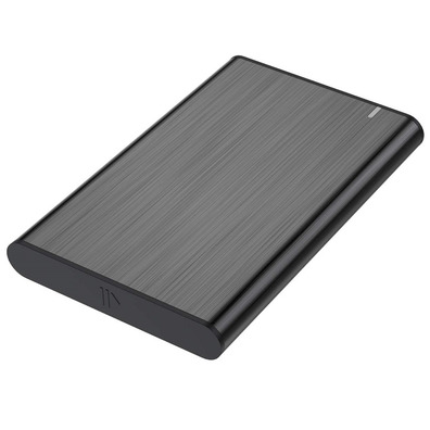 Caja Exterior 2,5 '' USB Tubo SATA Aisens Aluminio Negro