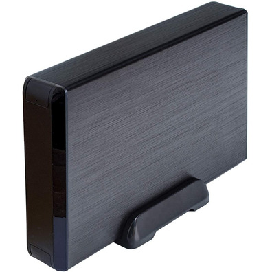 Caja Bloco 3,5 '' USB Tubo AISENS Aluminio Negro