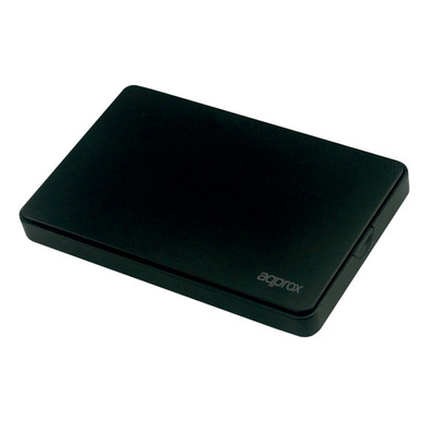 Caja Exterior Aprox APPHDD200B 2,5 '' SATA USB 2.0 Negro