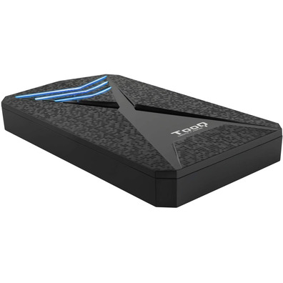 Caja Jogos Gaming 2,5 '' SATA USB USB TooQ TQE-2550BL Azul