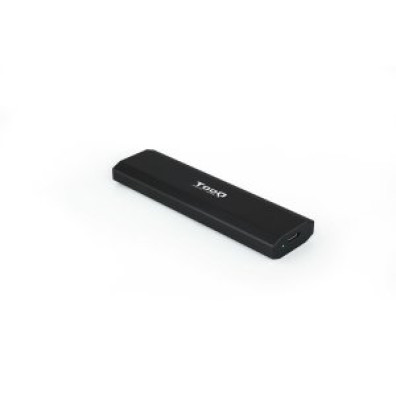 CAIXA EXTERNA M.2 TOOQ TQE-2223B USB-C PARA M.2 NGFF/NVMe USB 3.1 GEN2 NEGRO