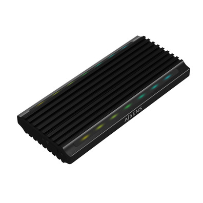 Caja do pará Disco Duro SSD M2 SATA/NVMe Aisens ASM2-RGB012B
