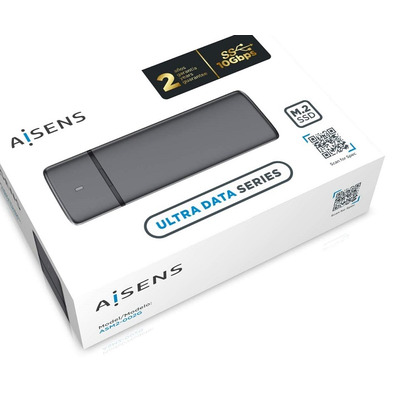 Caja Tapete SSD M.2 SATA USB AISENS Gris ASM2-002G