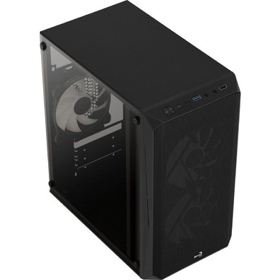 Caja Gaming Minitorre Aerocool CS107 V2