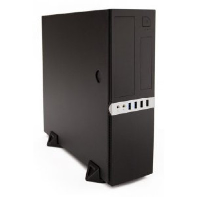 CAIXA MICROATX SLIM COOLBOX T450 NEGRA COM FUENTE 300 TBZ INTEGRADA