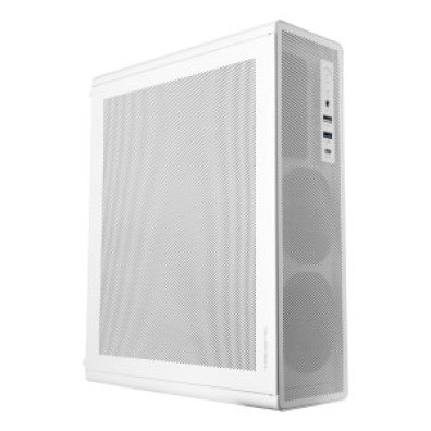 CAIXA MICROATX SLIM TACENS BLANCO USB-C 500W PANELES MESH F.A TFX 90mm FAN
