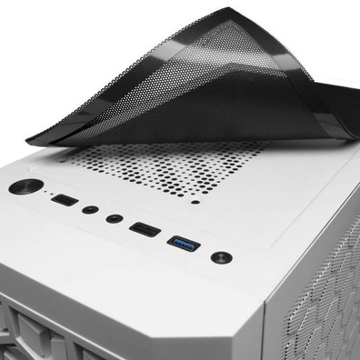 Caja MiniTorre Mars Gaming MCMESH Blanco