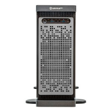 Caixa rack 19′′ 4U UNYKAch UK80.40.630 para 4 GPU, 8 baías 3,5′′ e 2 de 2,5′′
