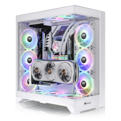 CAIXA THERMALTAKE CTE E600 MX SNOW ATX 2XUSB 3.0 SEM FUENTE BLANCO