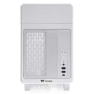 CAIXA THERMALTAKE TR100 MINI-ITX USB 3.2 Type-C x 1 USB 3.0 x 2 SN FUENTE BLANCO