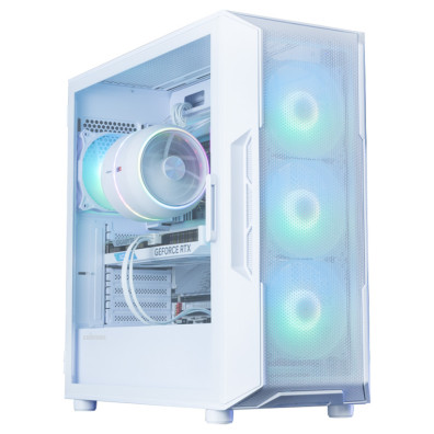 CAIXA ZALMAN I3 NEO ARGB V2 ATX 4XVENT 120MM 2XUSB 3.0 BLANCO S/N FUENTE