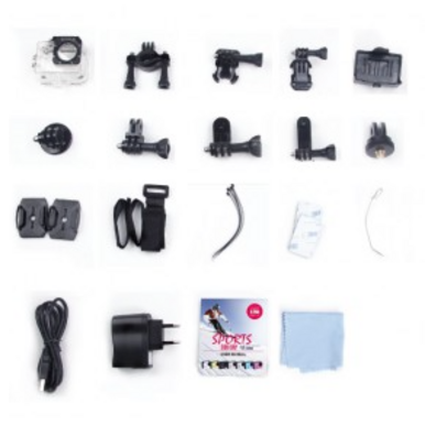 SJCAM SJ4000 V2 Red Sports Chamber