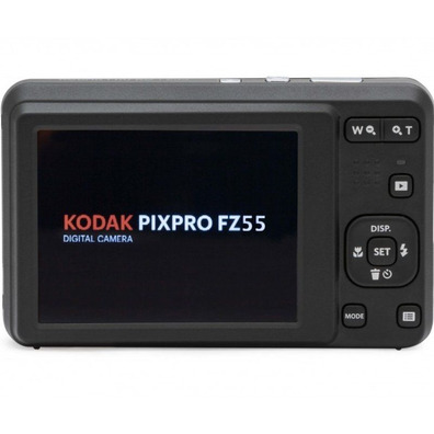 Cámara Digital Kodak Pixpro FZ55 16MP Zoom Tico Tico 5X Negra
