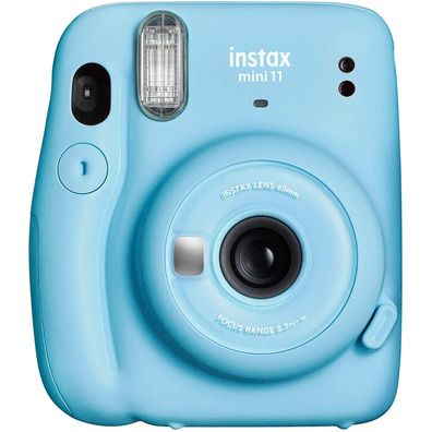 Cámara Fujifilm Instax Mini 11 Bundle Sky Blue